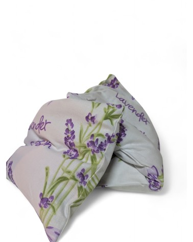 SACO TÉRMICO CON FUNDA ESTAMPADA + ACEITE ESENCIAL LAVANDIN