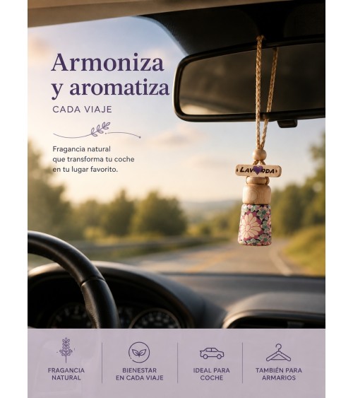 AMBIENTADOR PARA COCHE / ARMARIO RELLENO CON LAVANDIN SUPER